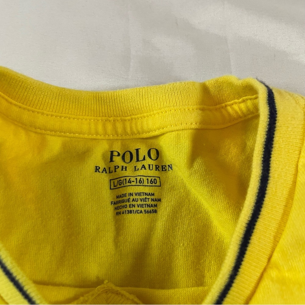 Polo Ralph Lauren Bright Yellow Tee - Picture 2 of 7